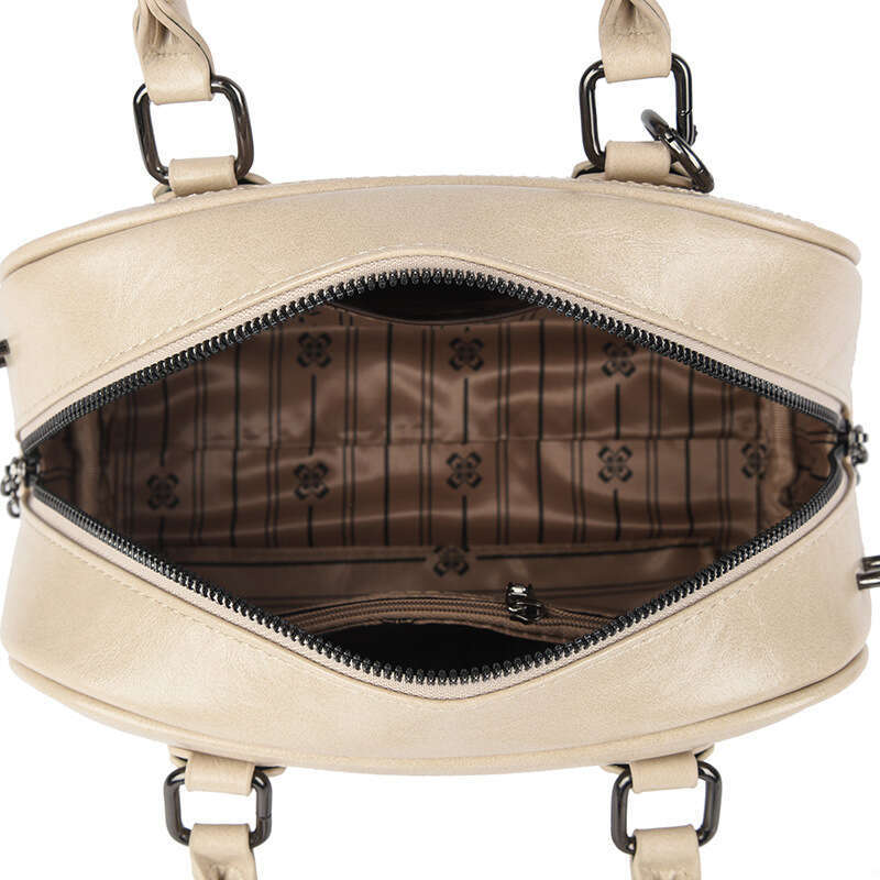 2025 new soft leather for women, fashionable and simple hand-held mother bag, large capacity single shoulder crossbody bag