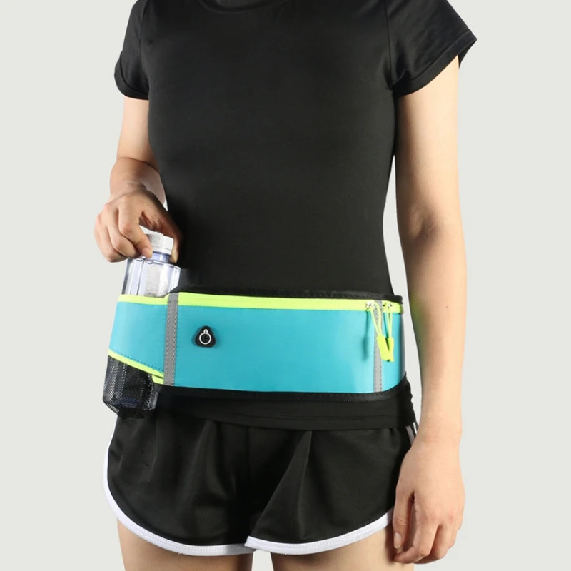 Ship from US Fashion Waist Packs Belt Bag Adjustable Strap Waterproof For Women Men Water Bottle Side Pocket Running Travel Hiking 250227FBB