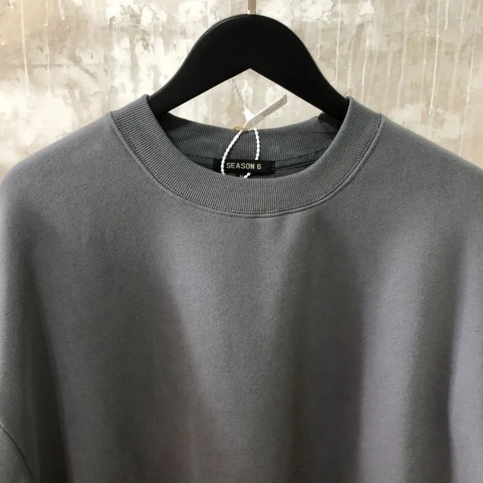 Season 6 Calabasas Sweatshirts Men Women 1 Quality Hoodies West Pullover 250226