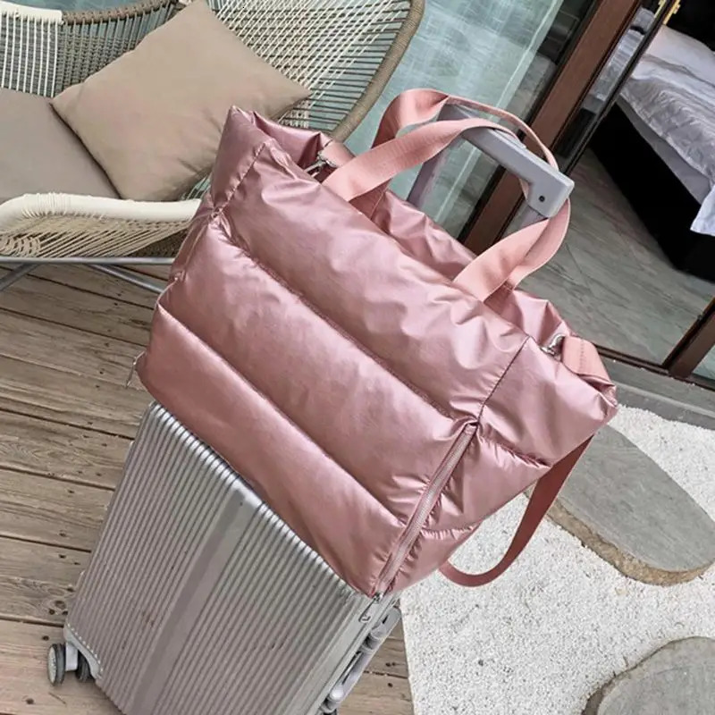 Ship from US Large Capacity Outdoor Waterproof Travel Bags Wet Dry Separation Bag Portable Shoulder Sports Gym for Fitness 250227FBB