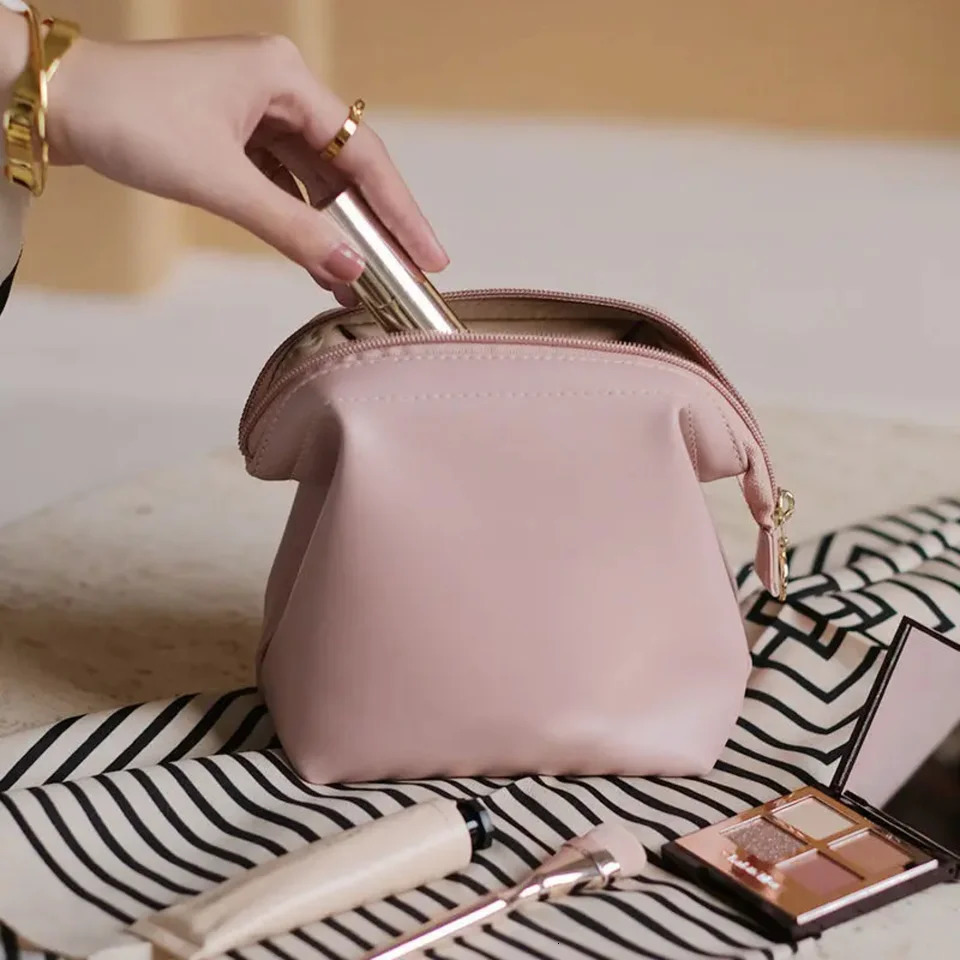 Ship from US Mini Cosmetic Organizer Womens Fashion PU Lipstick Travel Small Coin B 250227FBB