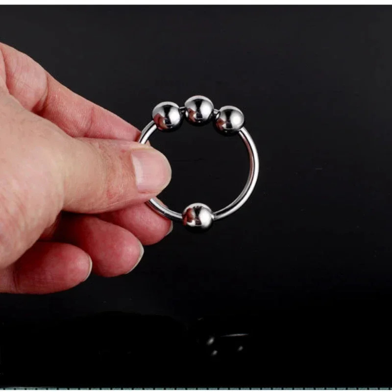 Sex Toys Penis Ring Stainless Rings Head Glan Stimulating Adult Products Male Metal Ring Sex Toys for Men Delay Ejaculation 250227