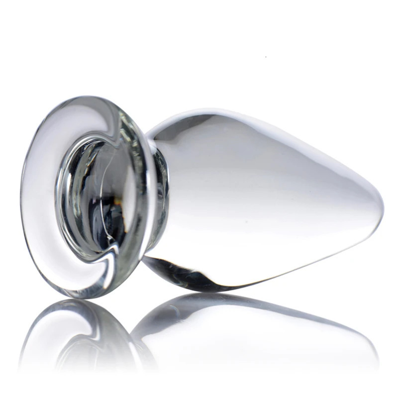 8types Sensual Glass Anal Beads for Women Fancy Butt Squirt Tails Export Anus Experience Fantasy Enthusiasts Sex Toys Lesbian 250227