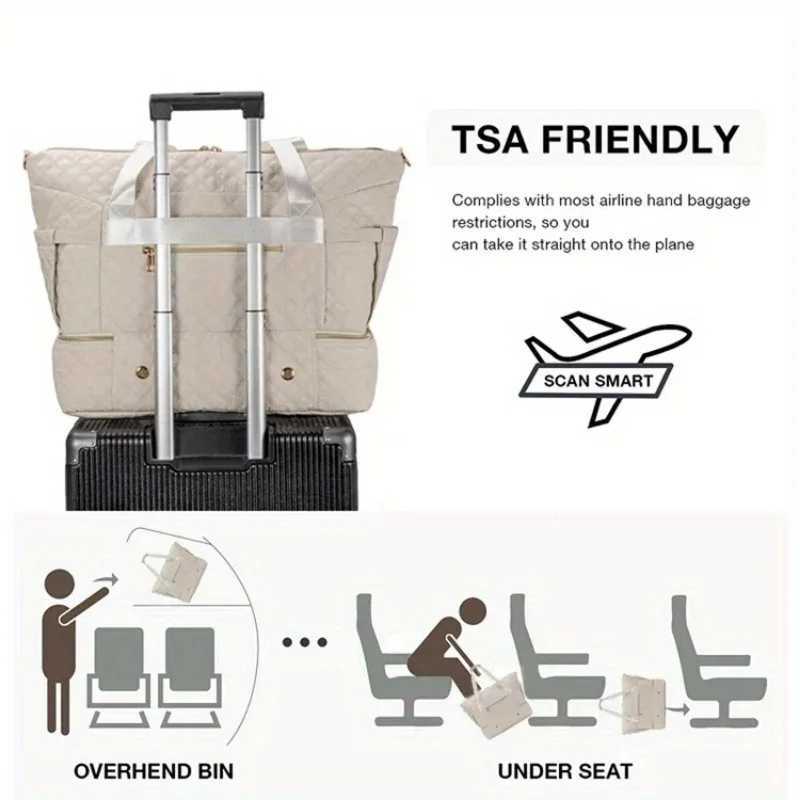 Diaper Bags Mommy Bag Large Capacity Leisure Sports Diaper Bag Mothers Portable One Shoulder Travel Adjustable Trolley Luggage Bag Baby Bag Y25022734D