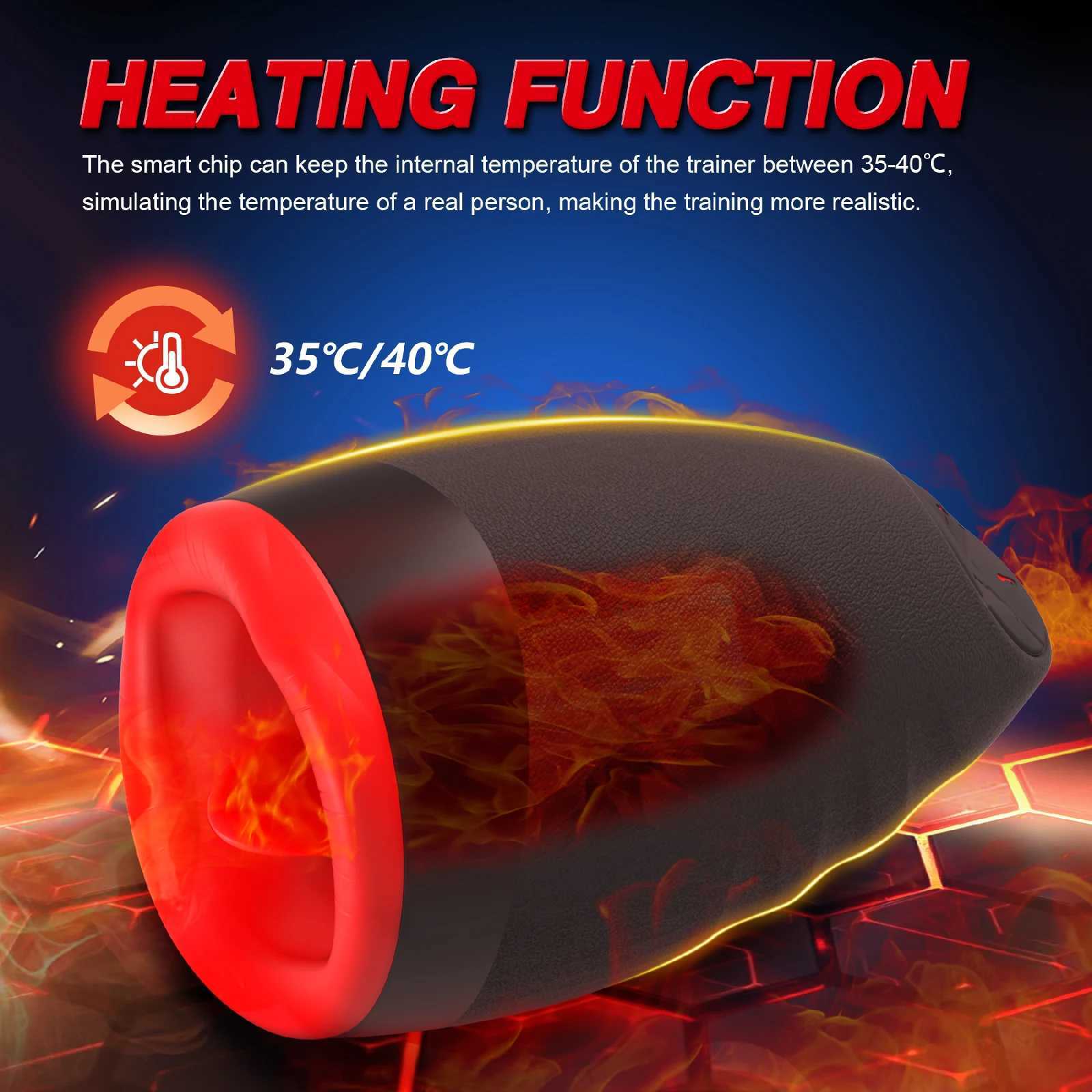 Otouch Chiven 2 Pussy Masturbator Sex Toys For Men Adult Supplies Blowjob Sexmachine Heating Vibrator For Penis Head MassagerXJ250227
