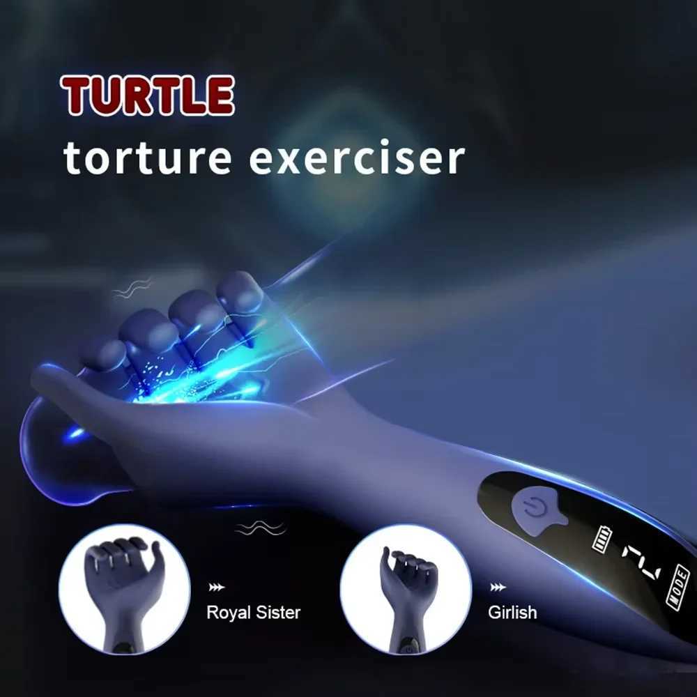 Male Masturbator Cup Glans Trainer Penis Vibrating Massage Vibrator Lasting Delay Endurance Exer Sex Toys Masturbator for MenXJ250227