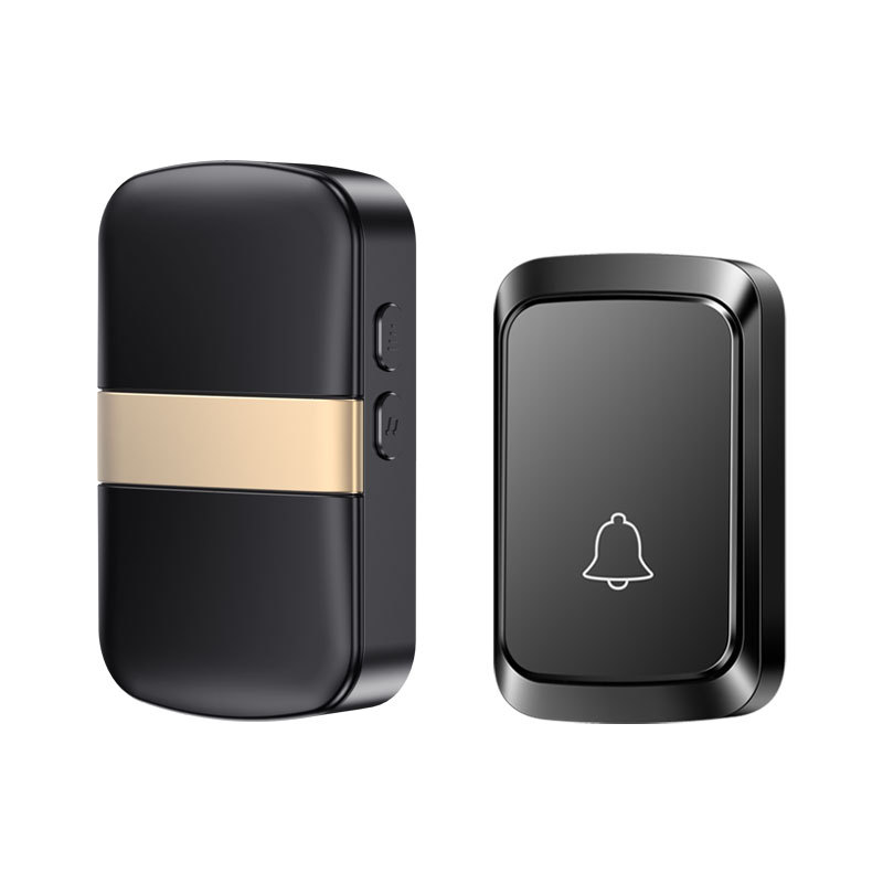 Wireless Doorbell Home Welcome Smart Doorbell 60 Songs Battery Type DoorBell call Reminder LED Flash Home Safety Alarm