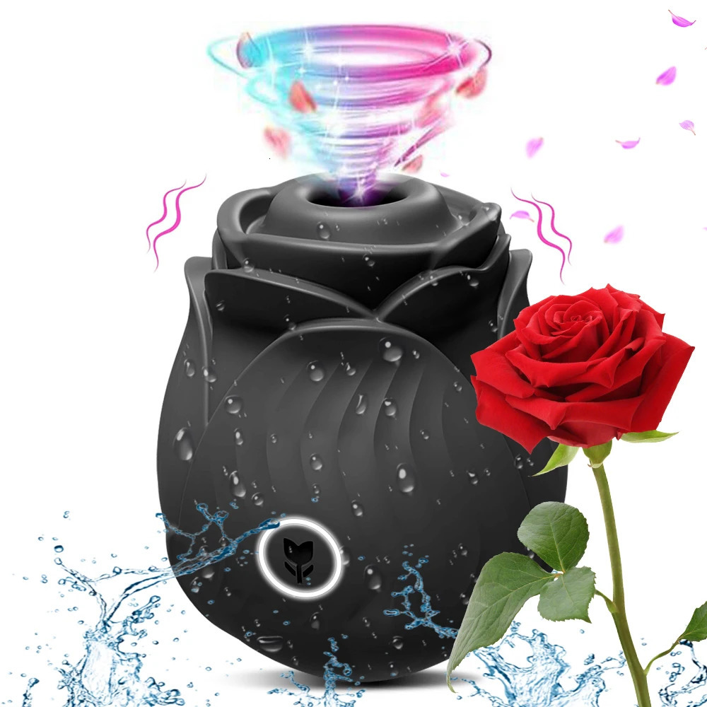 Powerful Rose-toy Sucking Vibrator for Women 10 Modes Sucker Nipple Clitoris Stimulator Massager Sex Toys for Female Adults 250227