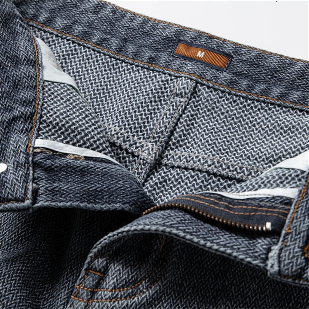 AIOPESON Summer Retro Casual Denim Shorts For Men Slim Fit Vintage Cotton Blend Comfortable Stylish Mens 250226