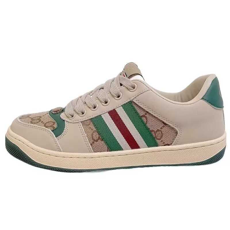 Classic casual shoes Designers fashion gold black Fashion shoes for men and women IYOH