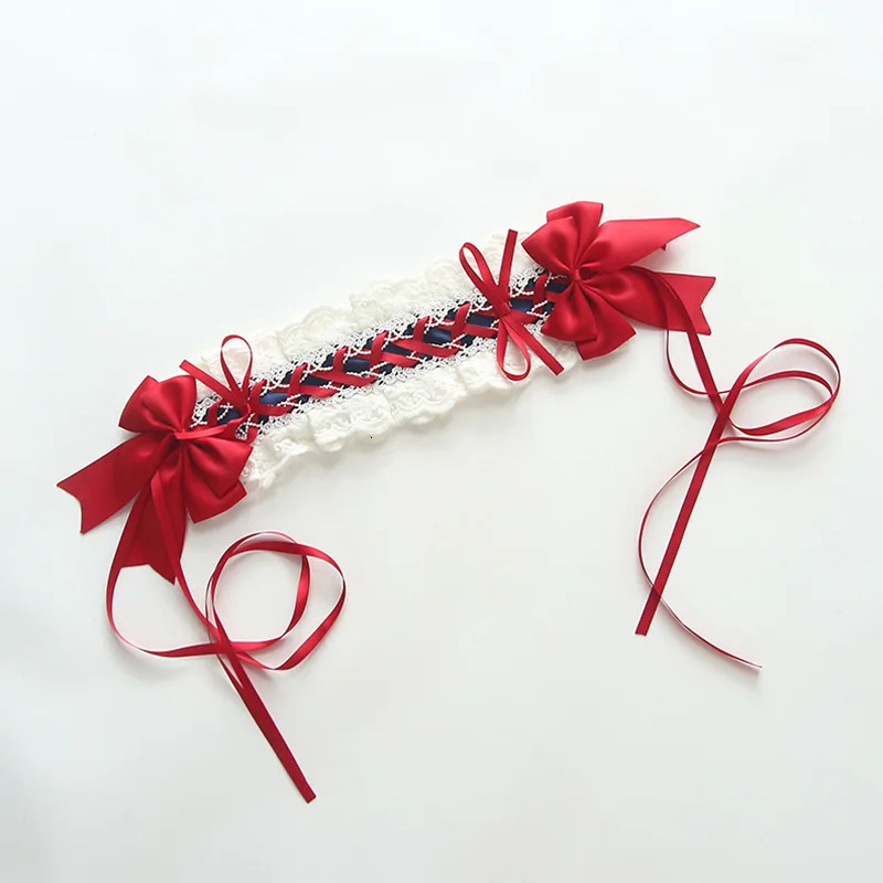 Fashion Baby Girl Kawaii Accessories Lolita for Hair Headbands for Girls Patchwork Party Headwear for Girls Bow Elastic Headbands 250227