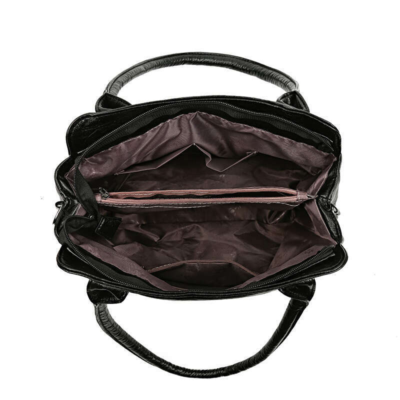 2025 New Handheld Tote Soft Leather Large Capacity Cross Shoulder Women's Bag
