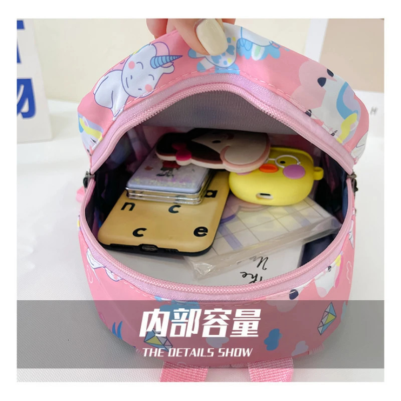 Cute Childrens Cartoon Dinosaur Backpacks for Teenager Kindergarten Schoolbag Waterproof Kids Book Bags Boys Girls Animal Bag 250227