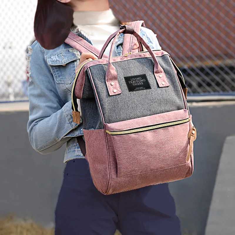 Diaper Bags Korean style Oxford backpack womens plecak na laptopa damski mochila para youth school backpack Y250227CQC8