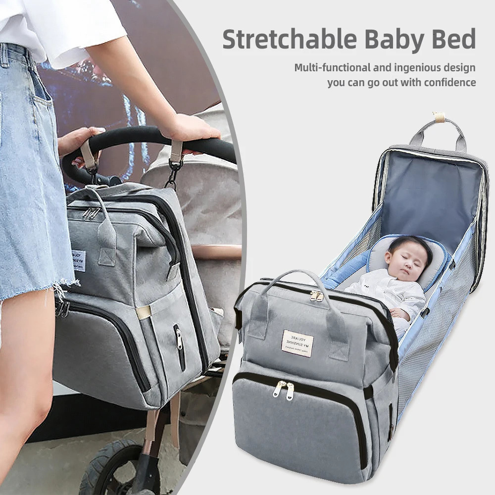 20L Diaper Bags for Baby Multifunction Waterproof Travel Backpack born 0-12 Months Diaper Bag Suitcases Travel Baby Nappy Bag 250227