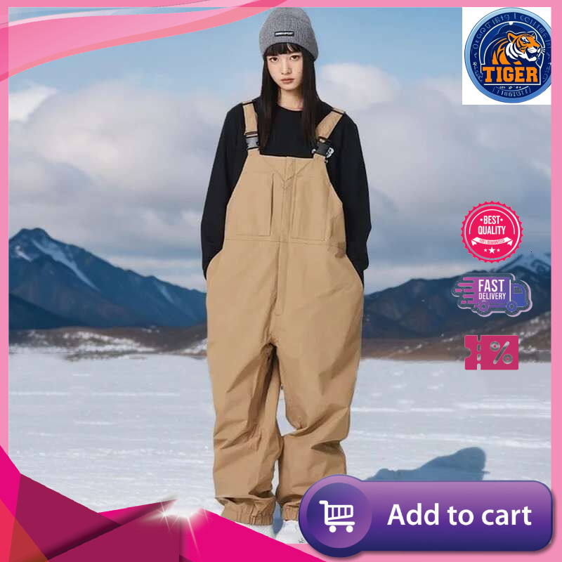 Ddmyoutdoor Winter New Couple Skiing Pant L Waterproof Windproolpine Sport Ski Overalls Woman Snowboard Warm Pants Man Snow Trouser Jogging Suit