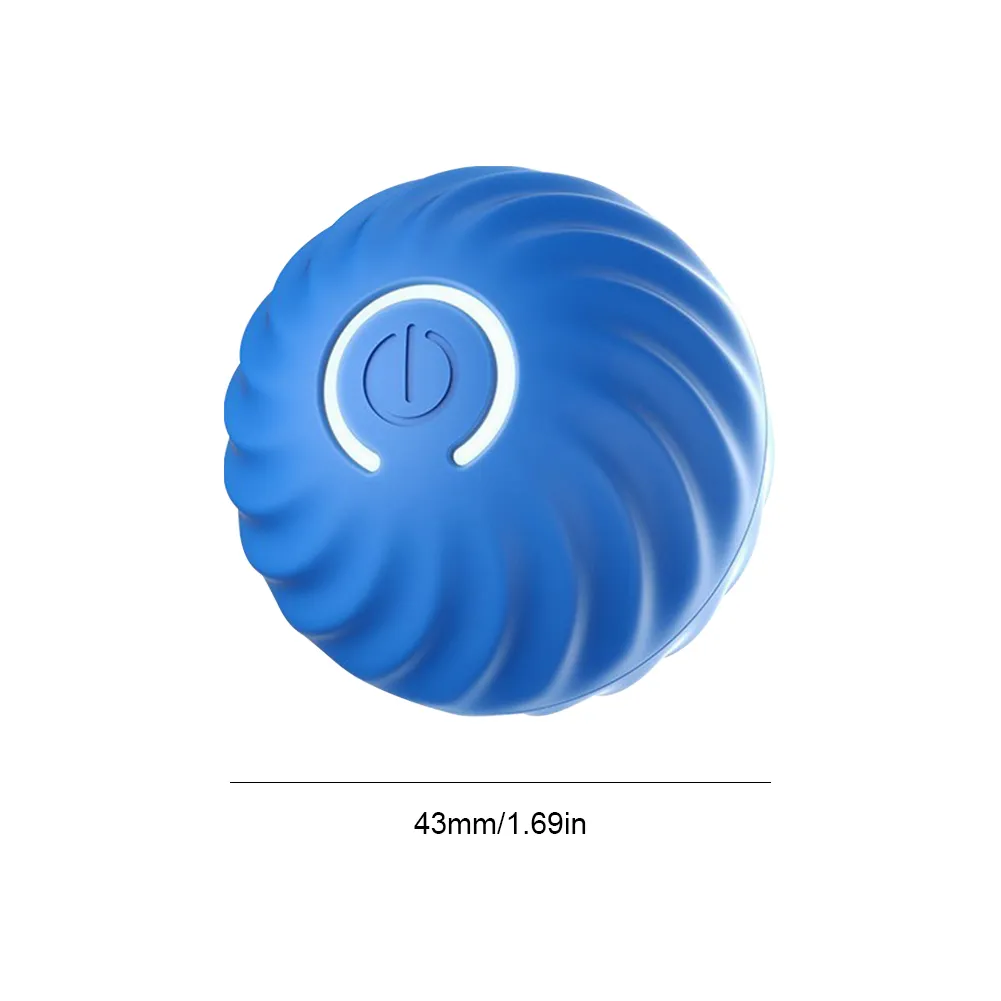 Interactive Pet Ball Toy Smart Dog Toy Ball Automatic Moving Bouncing Interactive Dog Toy Cat Dog Product for Indoor Cat Kitten ZZ