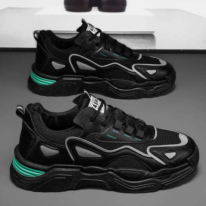2024 Fashionable and Comfortable Mesh Breathable Outsoles Summer Hot Selling Mens Casual Shoes Thick soled Breathable Sports Shoes Z250227