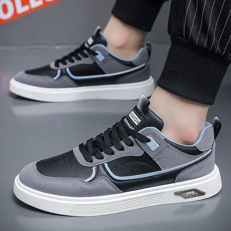 Ens Shoes Four Seasons Casual Sports Shoes Fashion Korean Version Soft Sole Anti Slip Outdoor Running Shoes Mens Sneakers Z250227