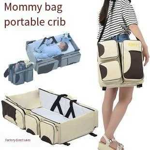 Diaper Bags Fashionable Mom Bag Large Capacity Single Shoulder Mom Bag Multi functional Diagonal Bag Baby Products Y250227B6OE