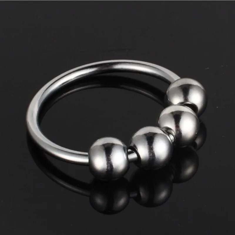 Sex Toys Penis Ring Stainless Rings Head Glan Stimulating Adult Products Male Metal Ring Sex Toys for Men Delay Ejaculation 250227