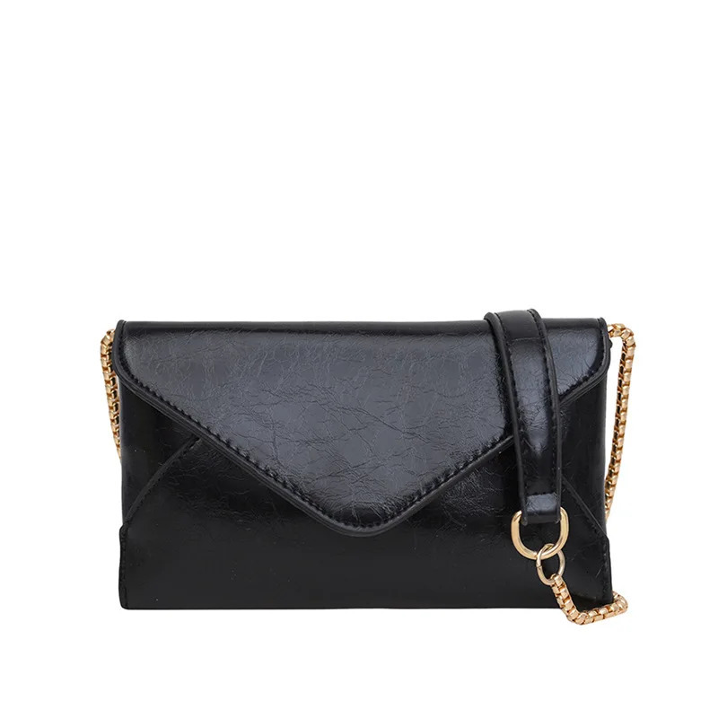Ship from US Korean version shoulder chain bag for women fashionable and stylish envelope crossbody versatile change phone 250227FBB
