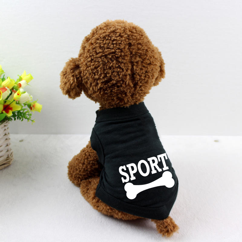 Sun Protection Dog Shirts Quick Dry Soft Stretchy Dog T-Shirts with SPORT Dog Bone Print Sleeveless Vest Dog Clothes for Small Medium Dogs Purple XXXL