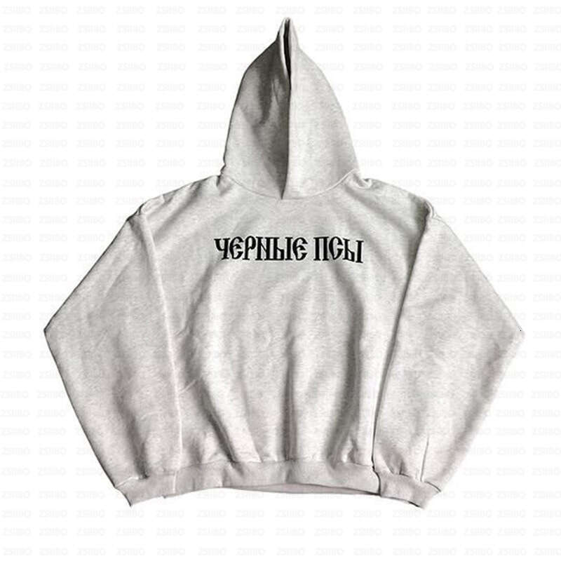 Trendy high street hip-hop style design with letter print hoodie, loose long sleeved sweatshirt, versatile for women