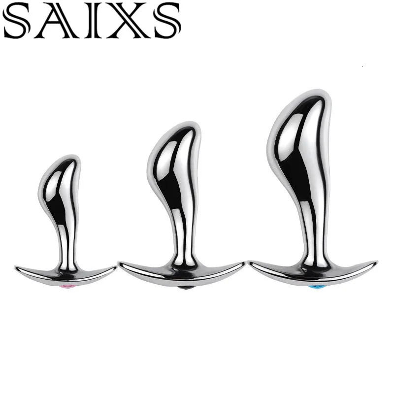 Mertal Anal Plug P Spot Stimulator Prostate Massager Butt Plug Wearable Sex Toys for Men and Women Dropshiping 250227