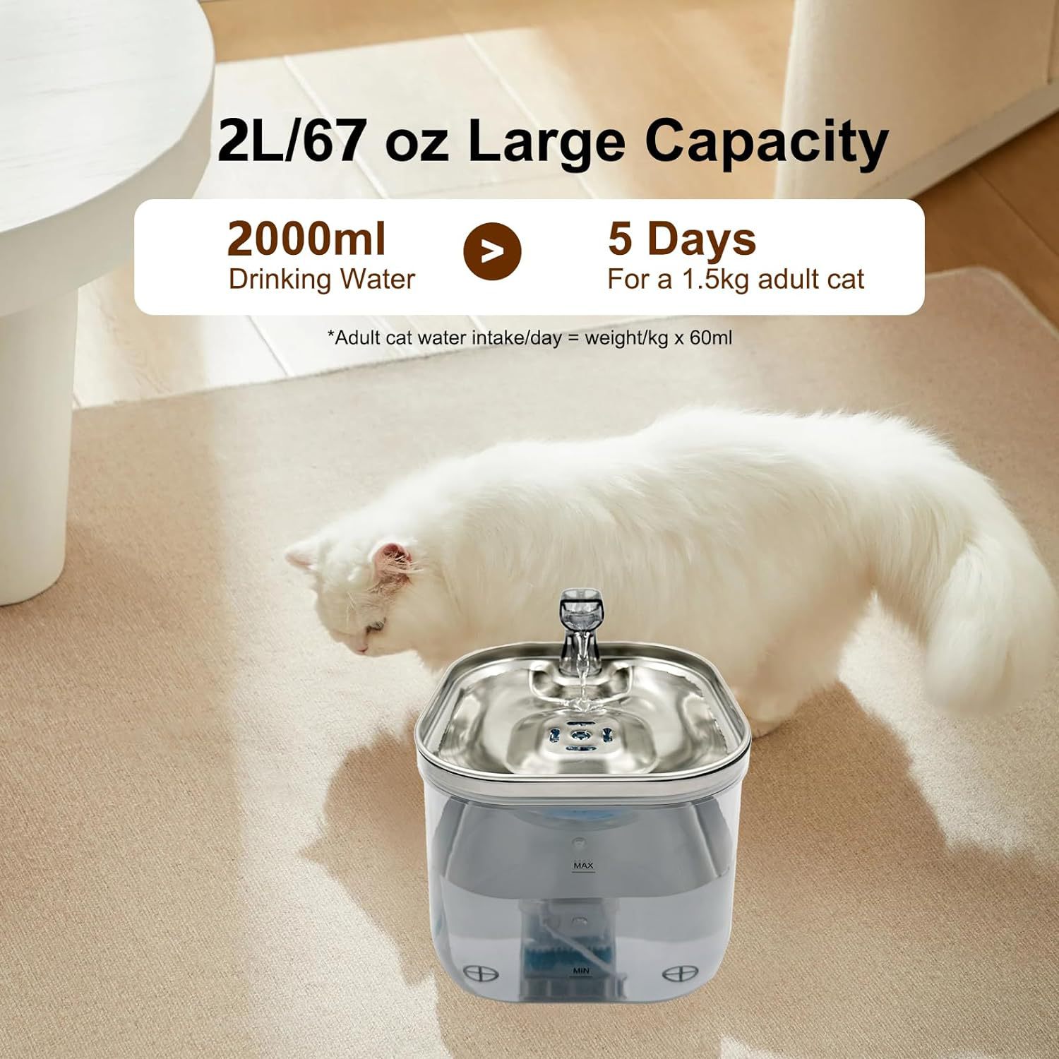 stainless steel pet water dispenser ,automatic fountain senscr