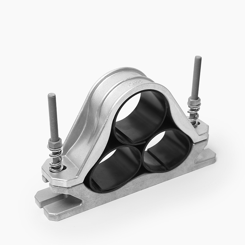 Durable JGPD Single Core Wire Securing Clamps - Aluminum Alloy High Tension Cable Fixation