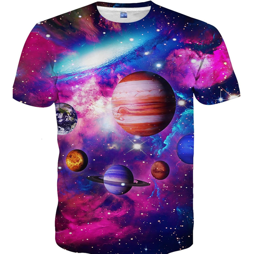 Mens T shirt Men and Women Shirts Unisex 3D Fashion Printed Shirts for Adults Short Sleeve Top T-Shirts tee Casual tops summer clothes coolPurple Plan