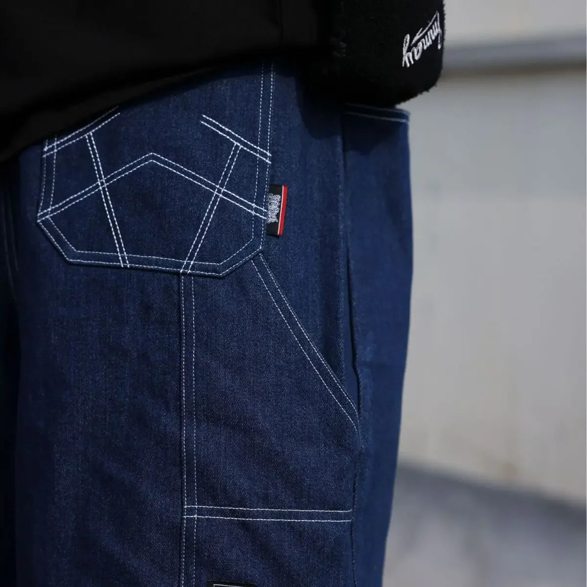 Oversized Jorts Summer Jeans Shorts Mens Wide Leg Baggy Y2K Denim 250226