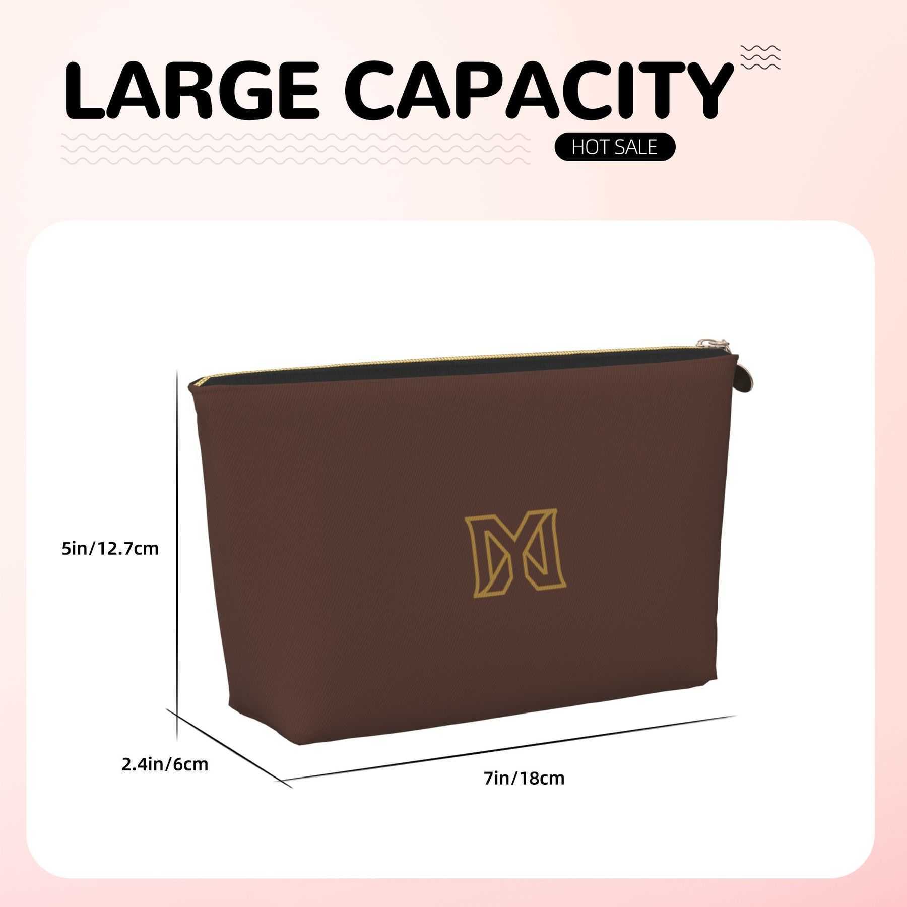 NXY Chic Leather Travel Toiletry Bag Women Makeup Bag Designer Pouch Vintage Cosmetic Bags Lady Clutch Wash Toiletry Bags 250227