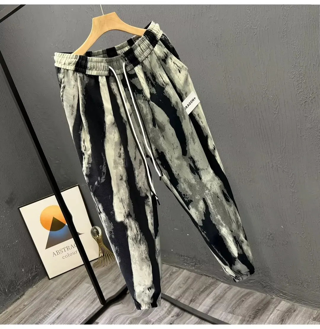 Joggers Mens Summer Pants Man Trousers for Men Korean Dongdaemun Big Size Male Clothes Jogging Sport Mens Clothing Running 250227