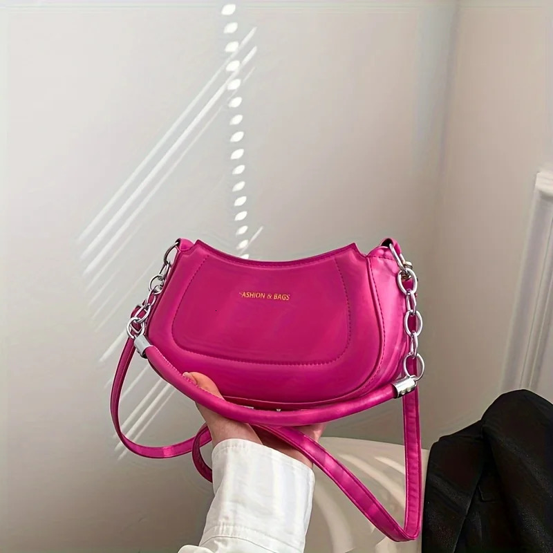 Ship from US Fashion Crossbody Bag Trendy Shoulder Crescent Womens Casual Handbag Purse 250227FBB