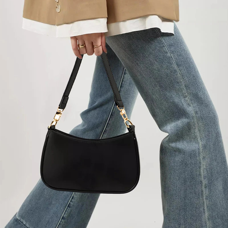 Ship from US Womens fashionable simple shoulder bag fashion retro handbag daily with cross shaped body 250227FBB