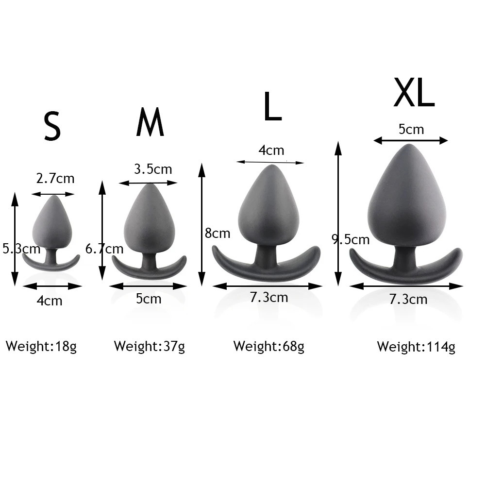 Silicone Big Butt Plug Anal Sex Toys for Adults Men Woman Underwear Buttplug Dildo Masturbador Anus Dilatador Sex Products Shop 250227