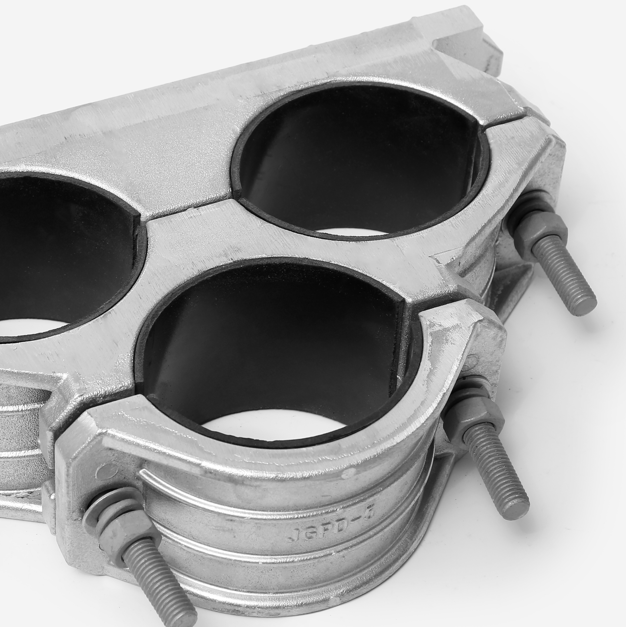 Durable Aluminum Allioy Cable Mounting Clamps - JGPD Series for Sturdy Electrical Cables Support
