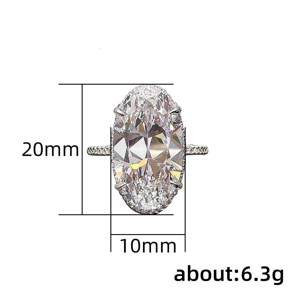 2022 New Products Cushion Cut Dia S Sterg Sier Wedding Ring for Women Anniversary Gift Jewelry Wholesale