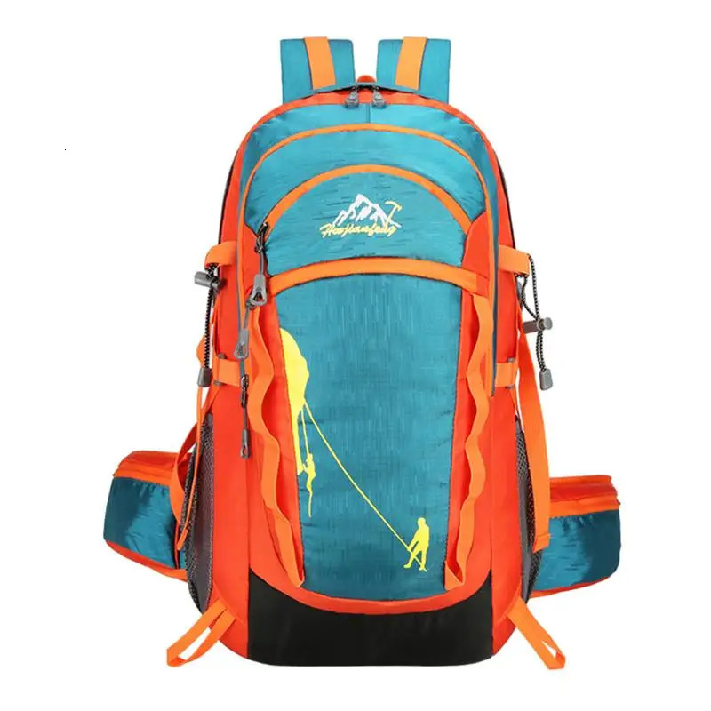 Ship from US Waterproof Climbing Backpack Outdoor Sports Load Reduction Breathable Camping Gear Bag Large Capacity For Long Trip 250227FBB