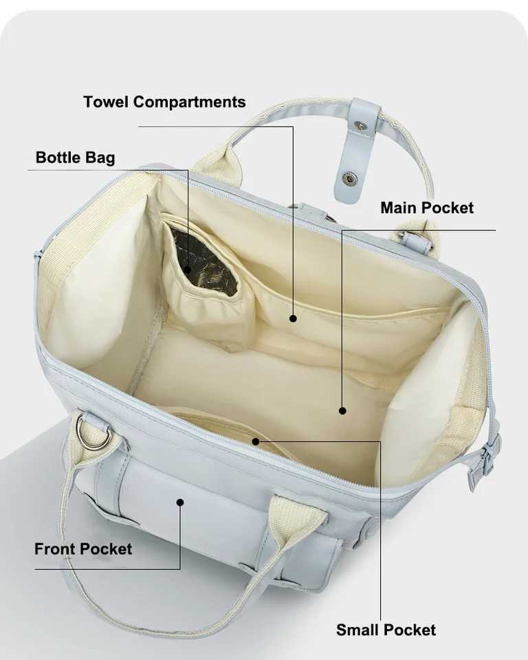 Diaper Bags PANGDUBE Fashion Backpack for Mom Mother Bag for Baby Diaper Nappy Bag for Mom 33*26cm Mommy Bags for Baby Accessories Y250227F2IH