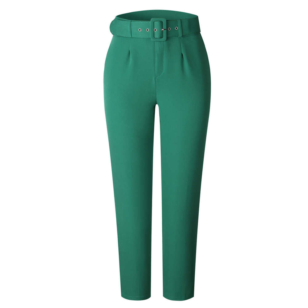 European American women's high waisted spring summer, slim fit slimming suit trousers for women, autumn professional trousers, 2025 new casual an