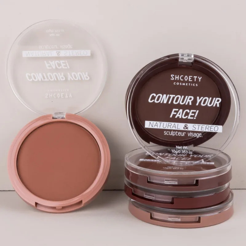 5 Colors Contour Pressed Powder Matte Shaping Shadow Lasting Waterproof Oilcontrol Loose Bronzers Makeup 250219