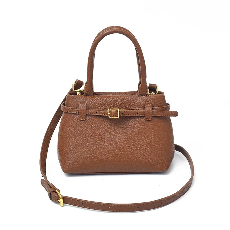 Ship from US Women Trendy Shoulder Bucket Bag PU Leather Vintage Crossbody Solid Color Versatile Tote Handbag Female Dating 250227FBB