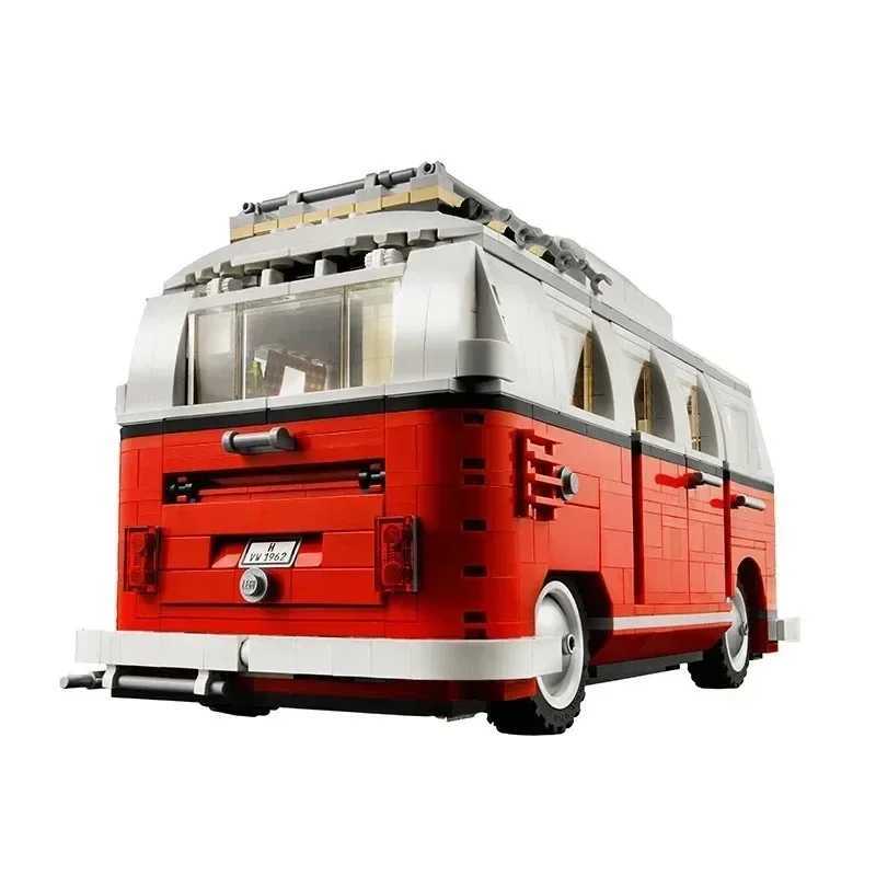 Car B Bus Cpatible 10220 10252 10242 Model Building Blocks Boys Girls Birthday Gifts Toys for Children Y250227
