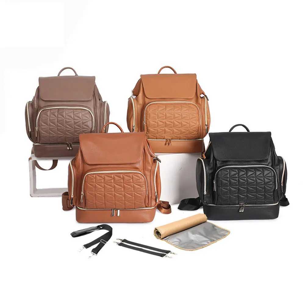 Diaper Bags Baby Nappy Bag Mummy Backpack Waterproof Storage Handbag Outdoor Travel Large Capacity Mommy Maternity Bag Storage Accessories Y250227X27H