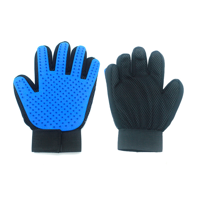 Cat Grooming Gloves Cat Hair Removal Brush Animal Gloves Dog Comb Cat Bath Cleaning Massage Hair Pet Grooming Glove