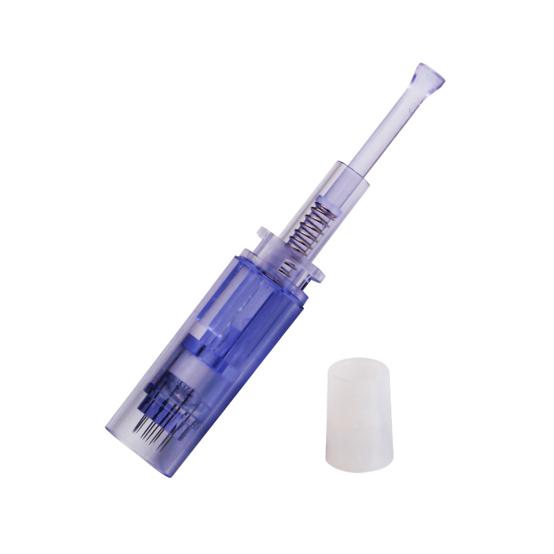 50 Pcs 11 Pin Needle Cartridge Derma Pen MTS Tips Derma Pen 11pin Replacement Head
