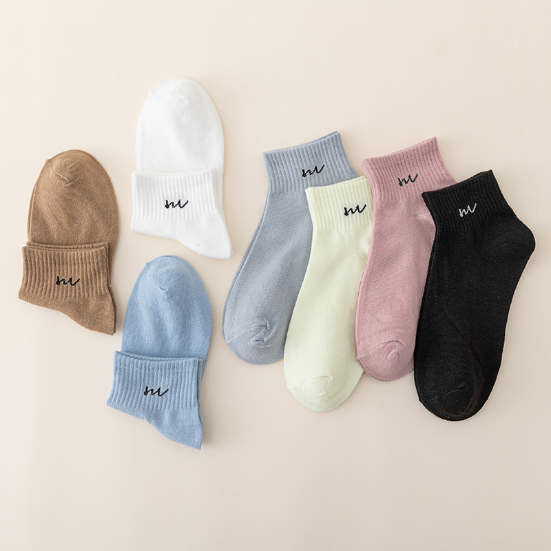 Soft & Durable 7-Pair Happy Socks Your Go-To Footwear Companion Collection